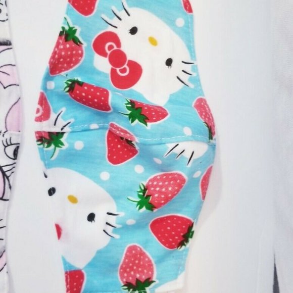 6x HANDMADE Hello kitty cat FACE COVER MASK custom - Picture 4 of 13